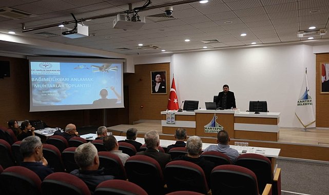 Muhtar ve azalara sağlıklı hayat eğitimi
