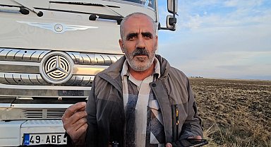 Muş'ta tır sürücüsü kaza raporuna itiraz etti