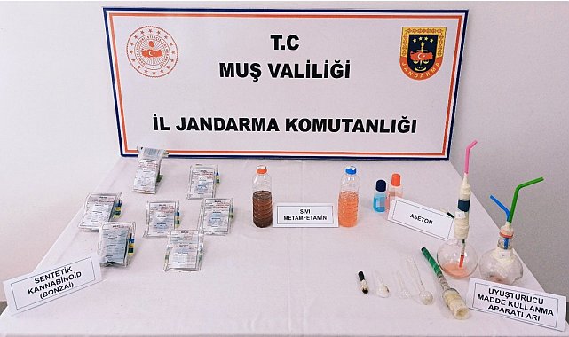 Muş'ta uyuşturucu operasyonunda 1 kişi tutuklandı