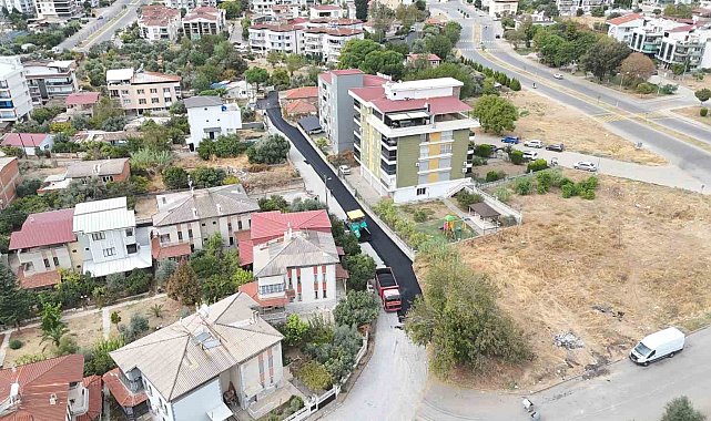 Nazilli Zafer Mahallesi'nde asfalt çalışmaları başladı