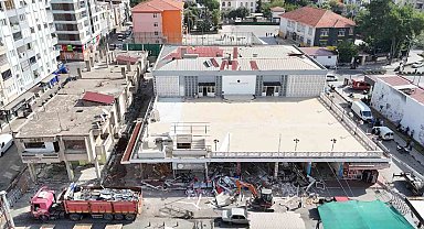 Nazilli'de yıkım öncesi pazar ve trafik düzenlemesi
