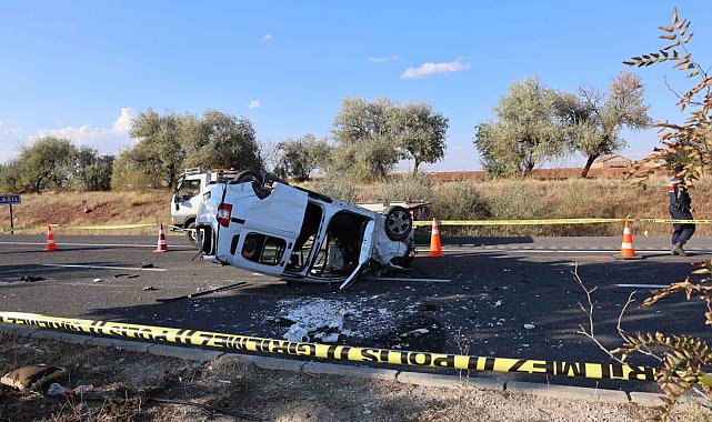 Nevşehir'de refüje çarpan araç takla attı: 1 ölü, 2 yaralı