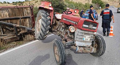 Nevşehir'de traktör kazası: 2'si çocuk, 3 yaralı