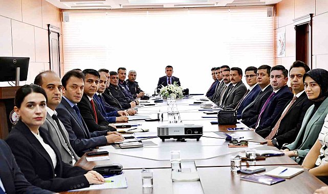 Niğde'de suçla mücadele toplantısı gerçekleştirildi