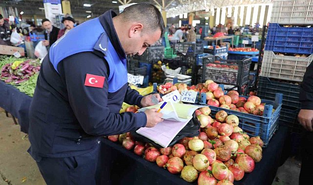 Odunpazarı Belediyesi'nden pazarlarda elektronik tartı denetimi