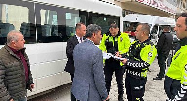 Öğrenci güvenliği için servisler tek tek denetlendi