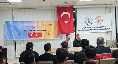 Öğrenci yurdunda "Vatan ve Kahramanlık Buluşmaları" gerçekleştirildi