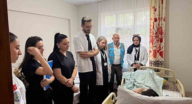 Öğrenciler evde bakım hizmetlerine destek veriyor