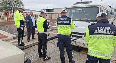 Öğrencilerin güvenli ulaşımı için servis araçları mercek altına alındı