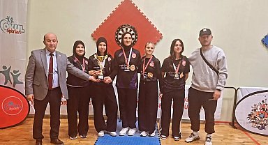 Okul sporları dart genç kız müsabakaları tamamlandı