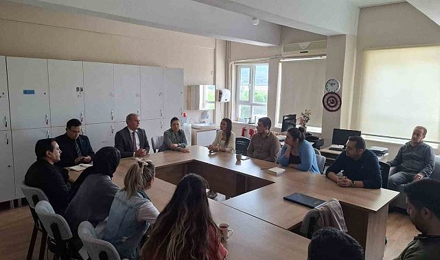Okul ziyaretleriyle eğitimin nabzı tutuluyor