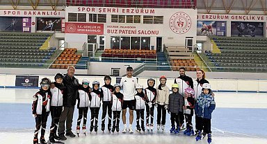 Olimpik Sporcu Furkan Akar, geleceğin sürat patencilerine ilham oluyor