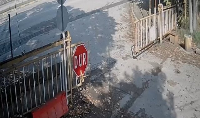 Ölümlü kazanın güvenlik kamerası görüntüleri ortaya çıktı
