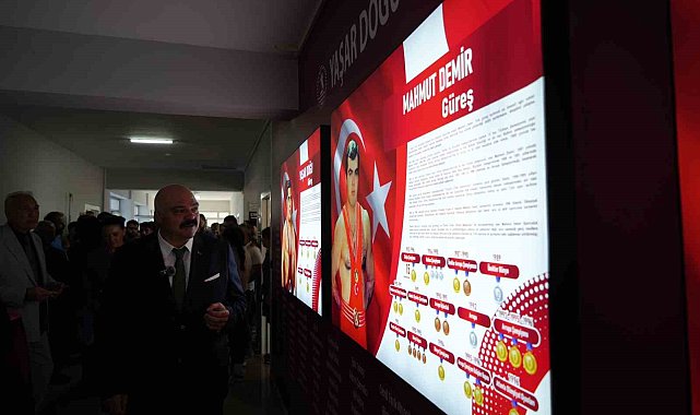 OMÜ'de Türk sporunun efsane isimleri "Onur Duvarı"nda
