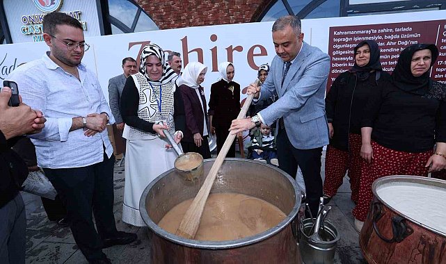 Onikişubat'ta zahire festivali coşkusu