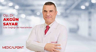 Op. Dr. Sayar: "Sonbaharda göz kuruluğuna dikkat"