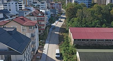 Ordu Büyükşehir'den Fatsa'ya 4 kilometrelik kaldırım