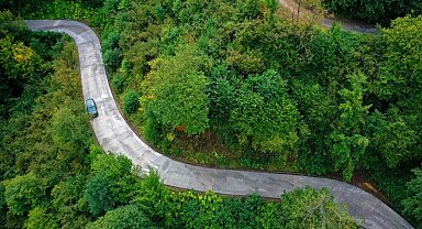 Ordu İkizce'de 3,6 kilometrelik yolda beton konforu