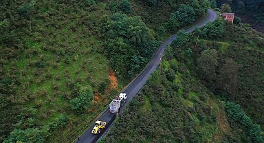 Ordu'da 25 yıllık yol sorunu çözülüyor