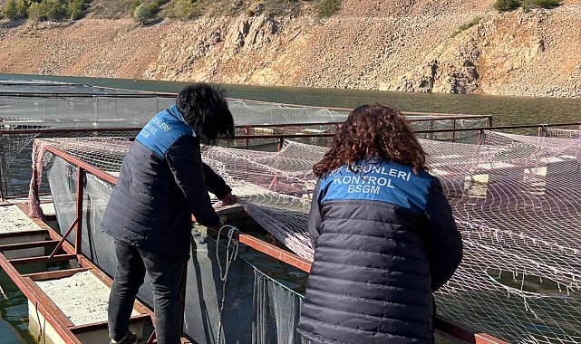 Ordu'da alabalık tesislerine denetim