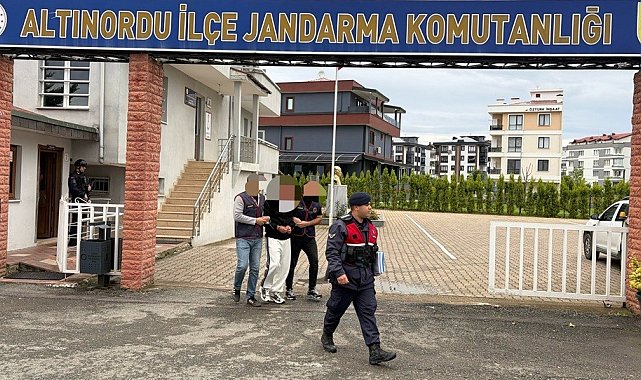 Ordu'da evden altın ve nakit para çalan hırsızlık şüphelisi 2 kişi tutuklandı