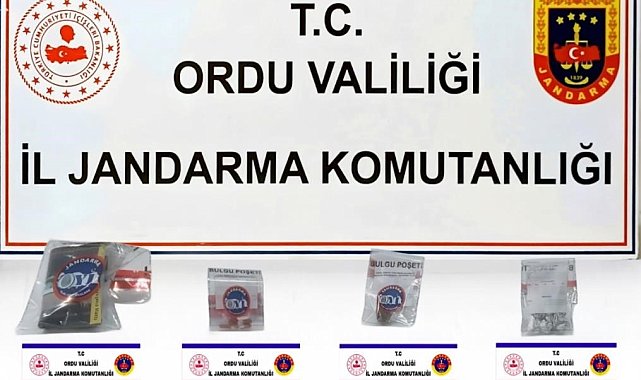 Ordu'da jandarmadan uyuşturucu operasyonları: 26 şüpheli yakalandı