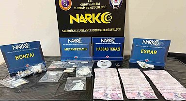 Ordu'da uyuşturucu operasyonlarında 3 tutuklama