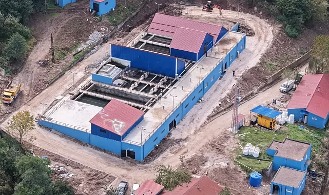 Ordu'da Kumru İçme Suyu Arıtma Tesisi'nde sona gelindi