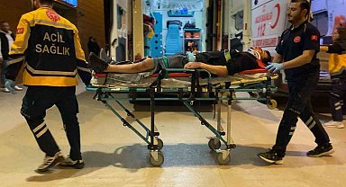 Otomobil ile motosiklet çarpıştı: 2 yaralı