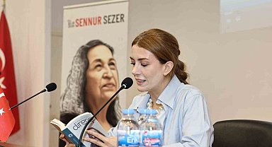 Oyuncu Elit Andaç Çam Nilüfer'de gençler ve işçilerle buluştu