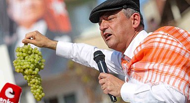 Özgür Özel'den Sarıgöl'de üzüm üreticilerine 7 maddelik çözüm önerisi