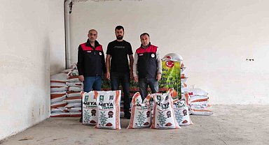 Palu'da üreticilere yüzde 70 hibeli kırmızı mercimek tohumu dağıtıldı
