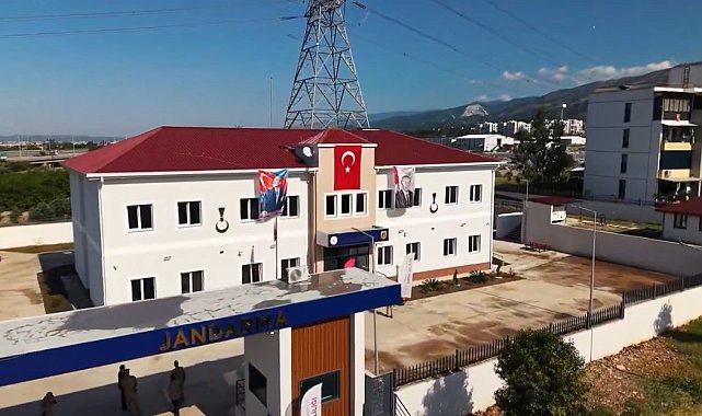 Payas Çağlalık Jandarma Karakolunun yeni hizmet binası hizmete girdi