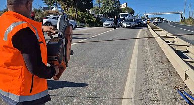 Polis yolu kesti, herkes merakla izledi; gerçek, saniyeler sonra ortaya çıktı