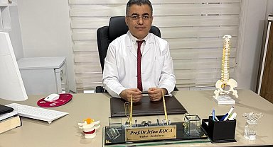 Prof. Dr. İrfan Koca: "Omurga tedavisinde erken tanı ve bütüncül tedavi büyük önem taşıyor"