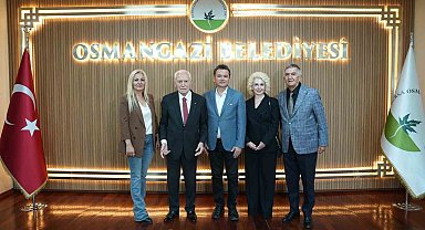 Prof. Dr. Mehmet Haberal'dan Osmangazi'ye anlamlı ziyaret