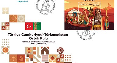 PTT'den 'Türkiye-Türkmenistan' temalı anma pulu