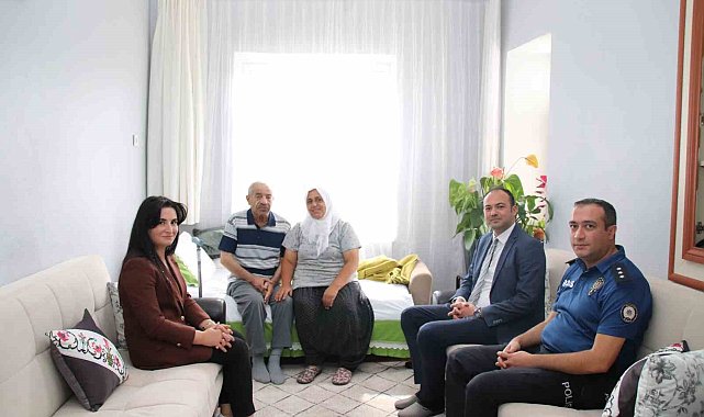 Pütürge'de yaşlı ve rahatsız vatandaşlar evlerinde ziyaret edildi