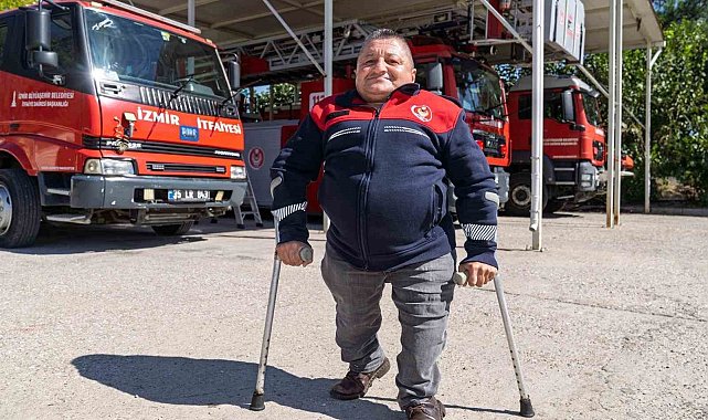 "110 Yaşar"ın 24 yıllık itfaiyecilik öyküsü