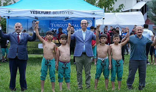 "21. Uluslararası Turgut Özal Karakucak Güreşleri" büyük bir coşkuya sahne oldu