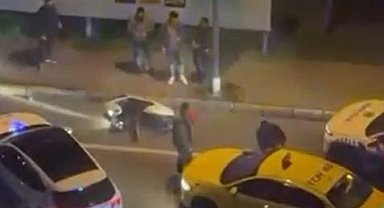 "Dur" ihtarına uymayan motosikletli kaçtı, polis havaya ateş açtı