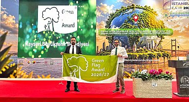 Recep Tayyip Erdoğan Millet Bahçesi'ne 'Yeşil Bayrak' ödülü