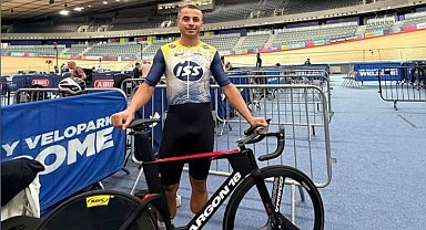 Recep Ünalan, UCI Masterlar Pist Bisikleti Dünya Şampiyonası'nda dünya ikincisi oldu