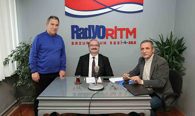 Rektör Hacımüftüoğlu, Sesli Gazete'de üniversitenin yeni hedeflerini anlattı