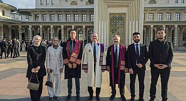 Rektör Hacımüftüoğlu, Yükseköğretim kurulu akademik yılı açılış törenine katıldı