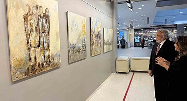 Ressam Ayla Erdoğ Çetin, SANKO Sanat Galerisi'nde sergi açtı