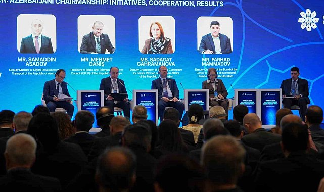 RTÜK Başkanı Daniş'ten Bakü'de 'Dijital Vatan' vurgusu