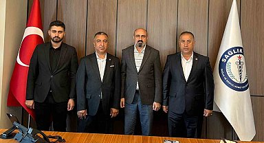 Sağlık-Sen Şırnak heyeti Ankara'da temaslarda bulundu