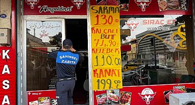 Şahinbey'de son kullanma tarihi geçmiş ciğer satan iş yerine 3 gün kapatma