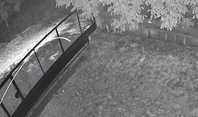 Saimbeyli'deki 4,4 büyüklüğündeki deprem kameraya yansıdı